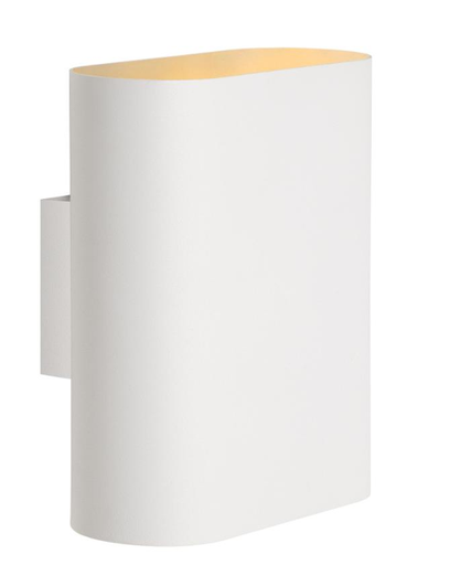 [W4L495403] OVALIS Applique mur.-Blanc-2xE14-9W-Métal