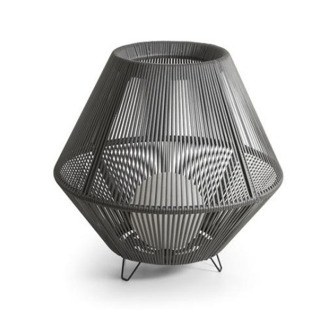 [W4L042131] Lampadaire NELL Large IP65 E27 15W Grafito Graphite
