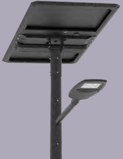 [W4L565158] [SSLXPRO 12K]  Module solaire Monocristallin Technologie TOP CON : 285 Wc orientable à 360° incliné à 30 degrés /  Batterie LIFEPO4 : 1358 Wh / Système intelligent de gestion D4I / Nœud Zhagha D4I de gestion à Distance / Decteur de présence Zhaga D4I en option fixation sous le luminaire / 1 luminaire   