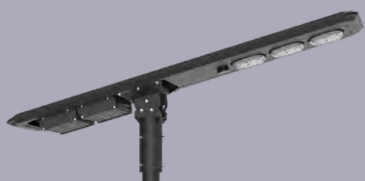 [W4L565170] [AOSPRO +9K T35 2700K]  Module solaire monocritallin Technologie TOP CON inclinable de 0 à 15° : 104 Wc / Batterie LIFEPO4 : 538 Wh / Module LED inclinable vers l'avant et l'arrière / Système intelligent de gestion D4I / Detecteur de présence Radar + PIR / Nœud Zhagha D4I de gestion à Distance  