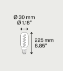 [W4L629565] ACCESSORIO LAMP. LED E27 6W T30 L225 2500K C/IMB