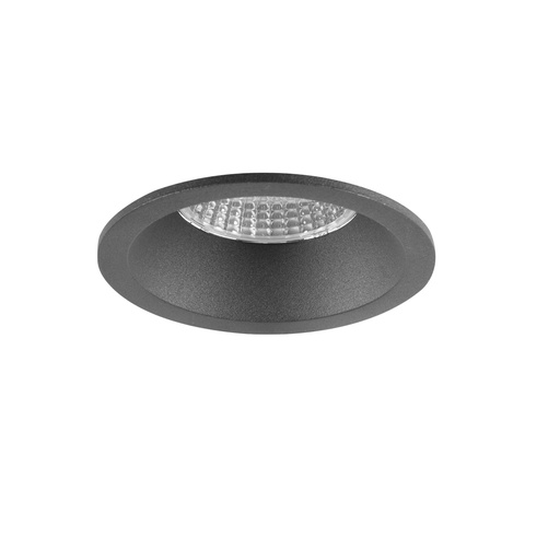 [W4L059447] LILLE 12 Spot encastré 2700K Noir AC230V TRIAC 12W