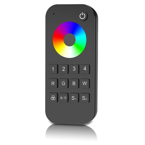 [W4L059480] PULA Radio Emetteur portable RGB/RGB+W 4 zones