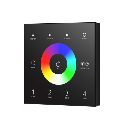 [W4L059489] TARCOOLA Emetteur Mural RGB/RGB+W Noir