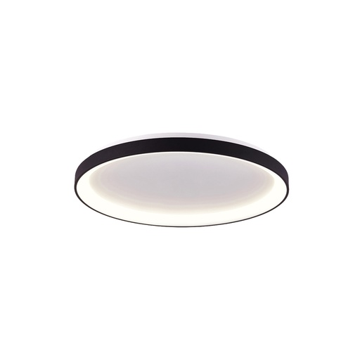 [W4L059922] BELOEIL 2.0 C 38 Apparent Plafonnier 3CCT Noir structuré AC230V 38W DIM TRIAC IP20