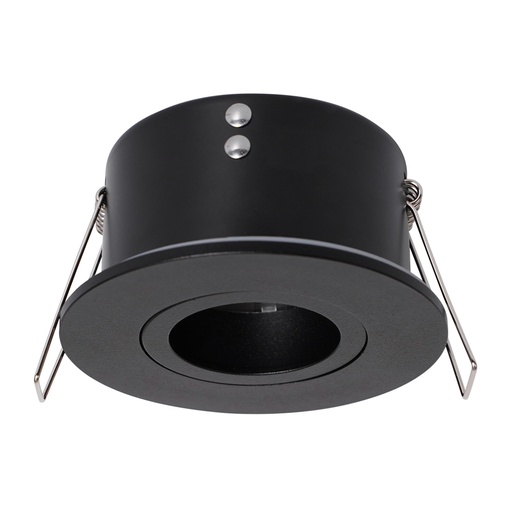 [W4L060013] CLERVAUX Spot Encastré Noir structuré AC230V GU10 IP65