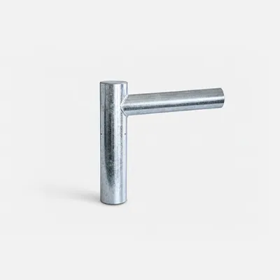 [W4L842239] Bras simple 300mm Galvanisé